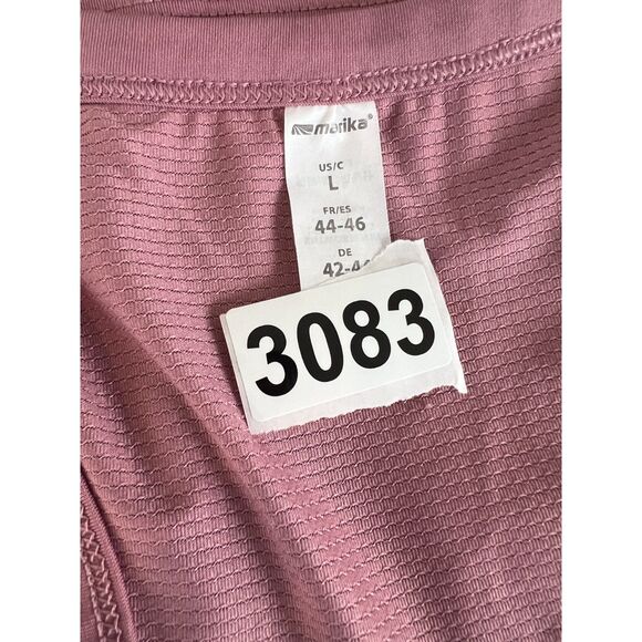 Marika Women's Activewear Racerback Tank Top Rose Mauve Pink Purple Size L - Picture 8 of 8